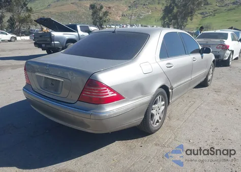 2003 Mercedes-Benz S 500 из США, поврежденный, VIN WDBNG75J83A346497